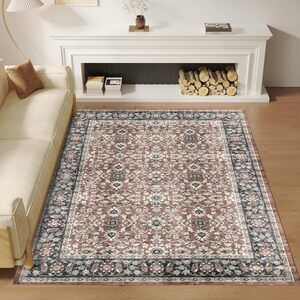 Koorlian 5x7 Soft Non-Slip & Non-Shedding Machine Washable Area Rug